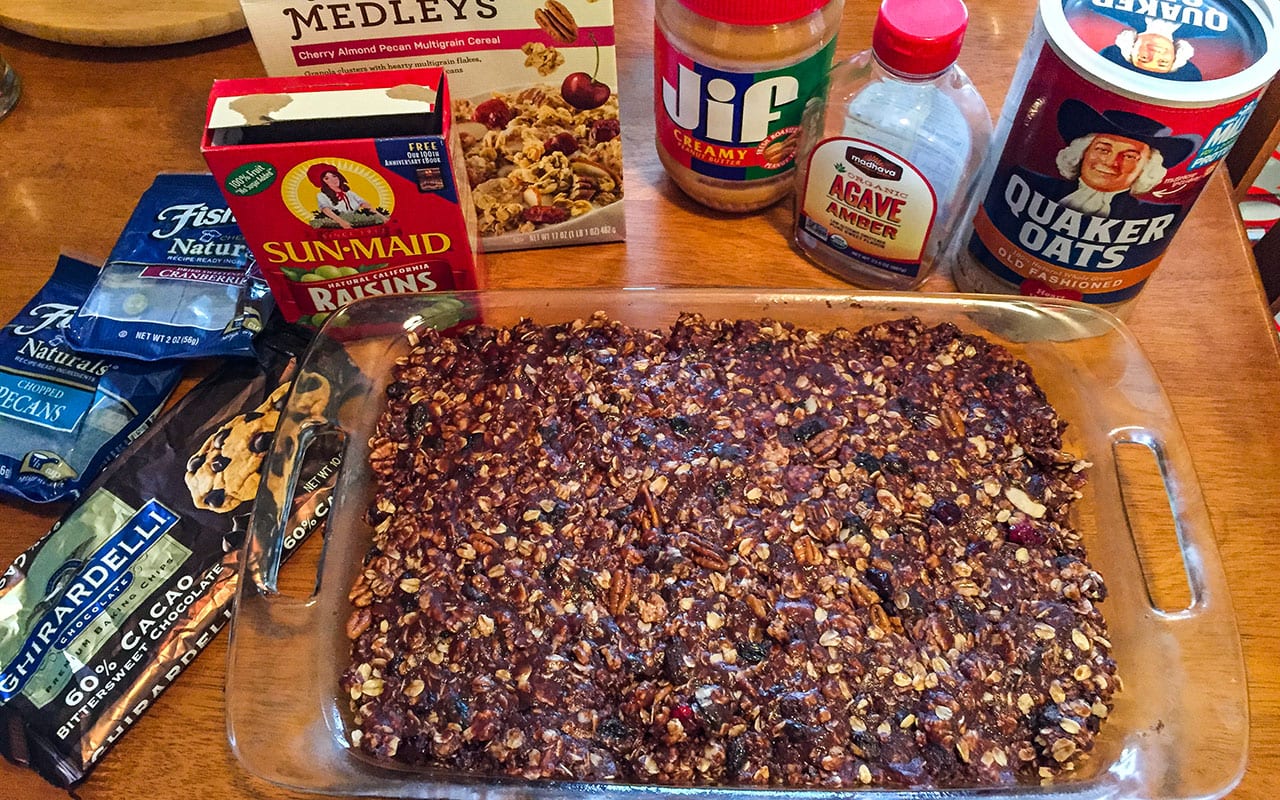 DIY Peanut Butter Energy Bars