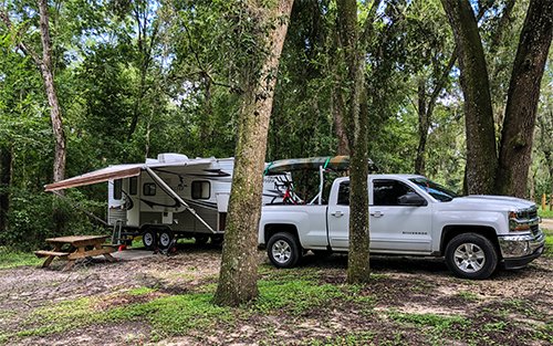 Biking & Kayaking at Cypress Glen