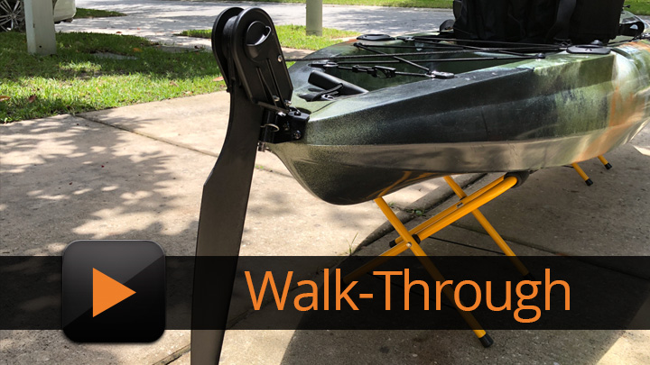 DIY: Retractable Kayak Skeg