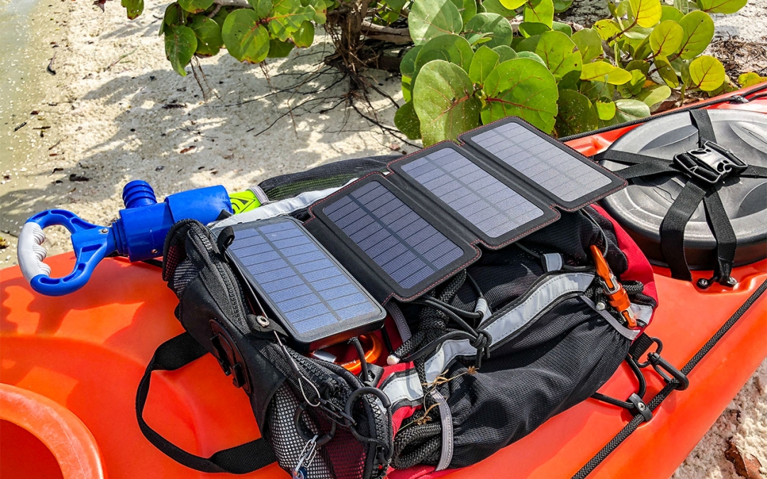 QuadraPro Solar Charger & Power Bank