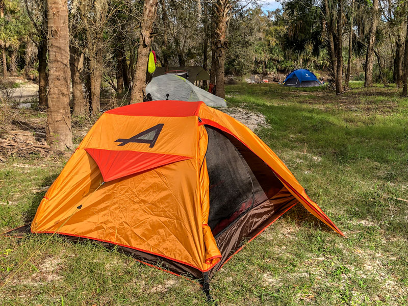 Kayak Camping on the Peace River