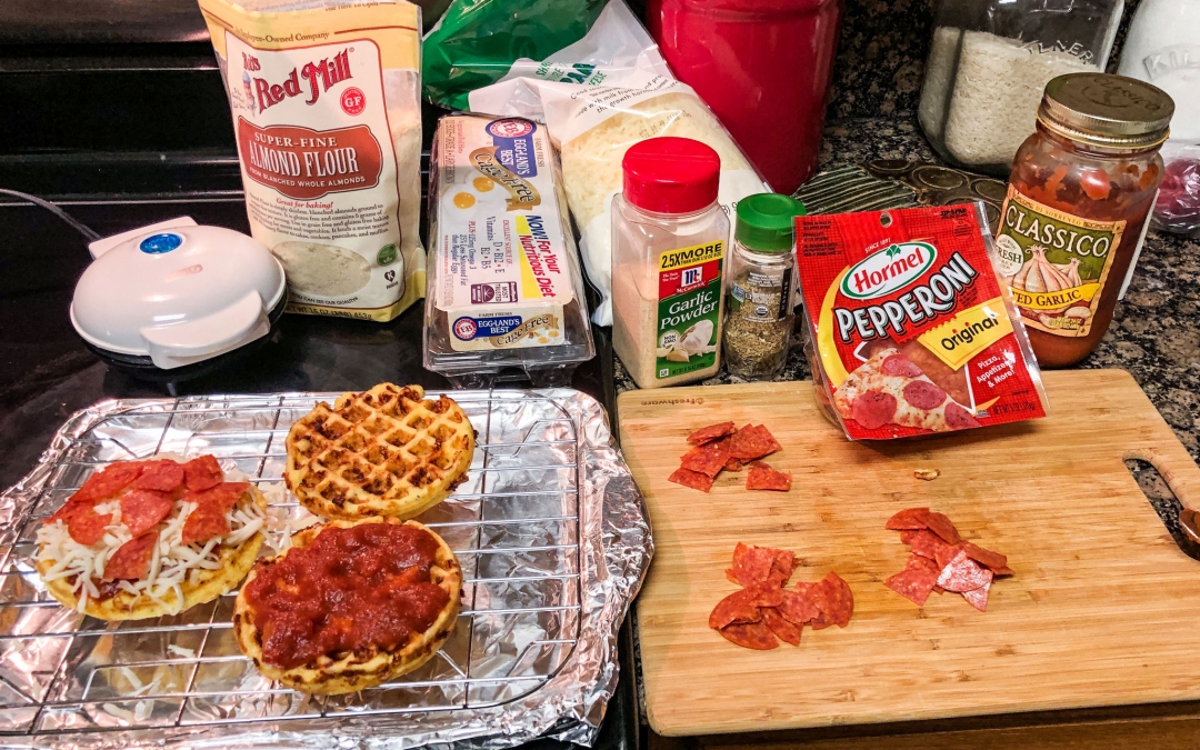 Pepperoni Pizza Chaffles