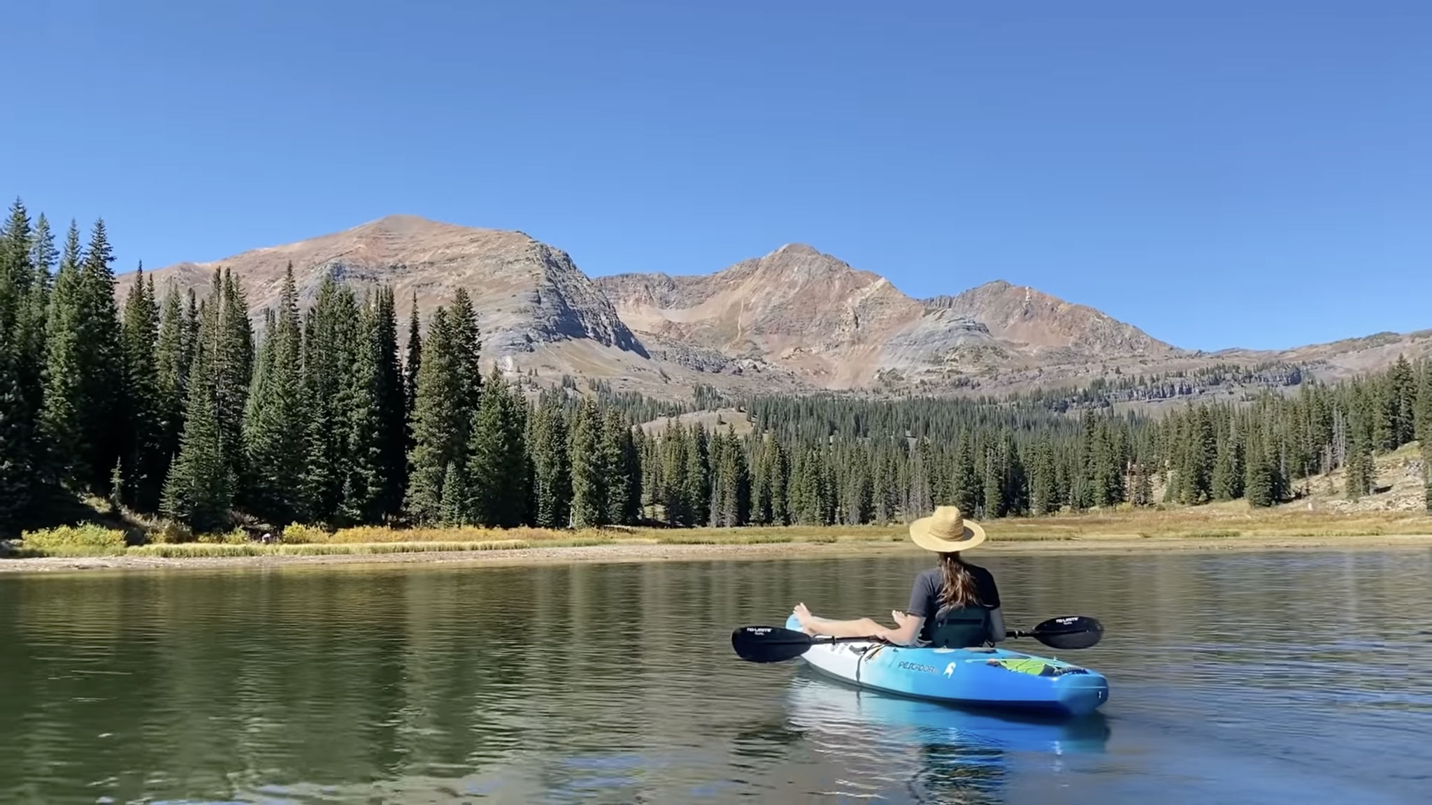 Relaxing Colorado Camping | Kayaking Lake Irwin