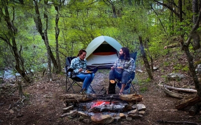 Peaceful Creekside Camping Spot in the Great Outdoors
