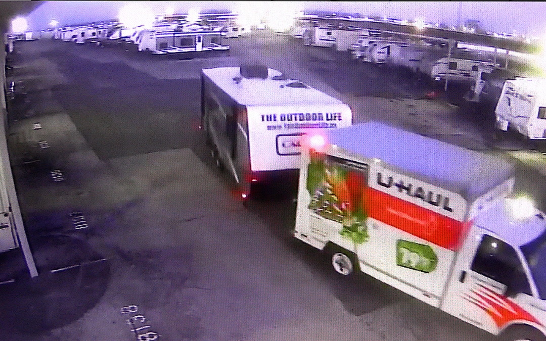Stolen RV Trailer Footage