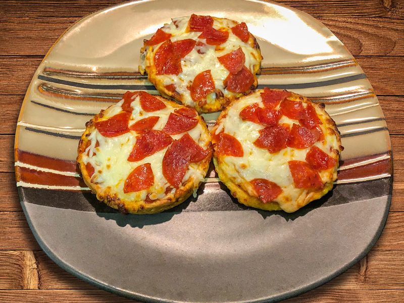 Pepperoni Pizza Chaffles