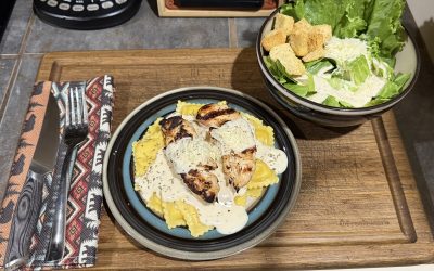 Margarita Chicken Alfredo Ravioli